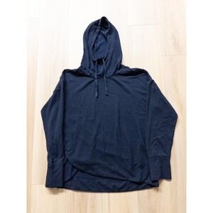 Yogalicious Navy Blue Pullover Hoodie Athletic Casual Women's Size XL